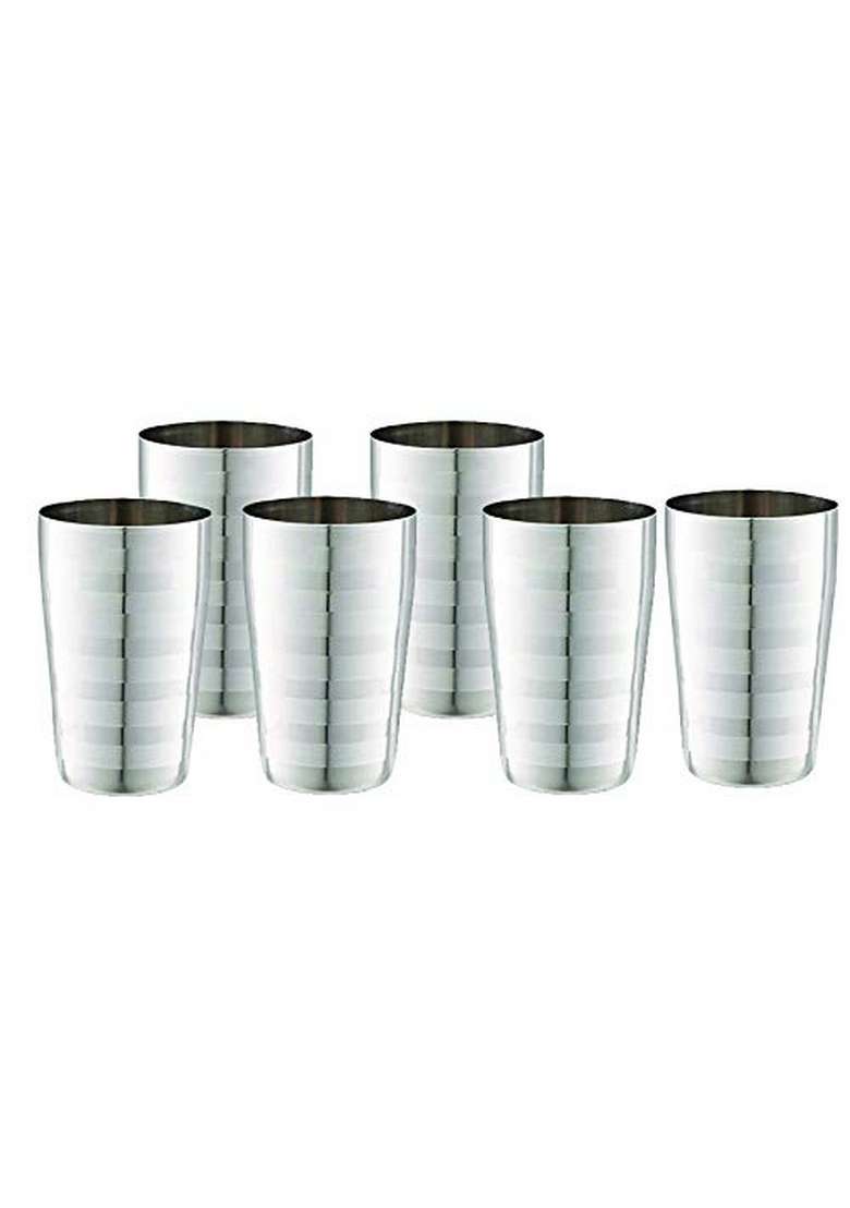 neelam Stainless Steel Diamond Thums Up Glass | 300 ml | 10.1 fl oz - Indya