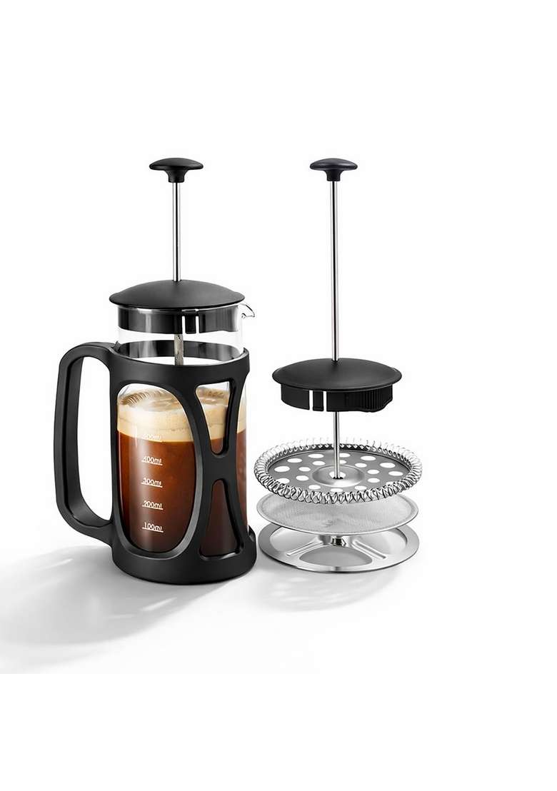 Wonderchef French Press Coffee Maker | 350 ml | 11.8 fl oz - Indya