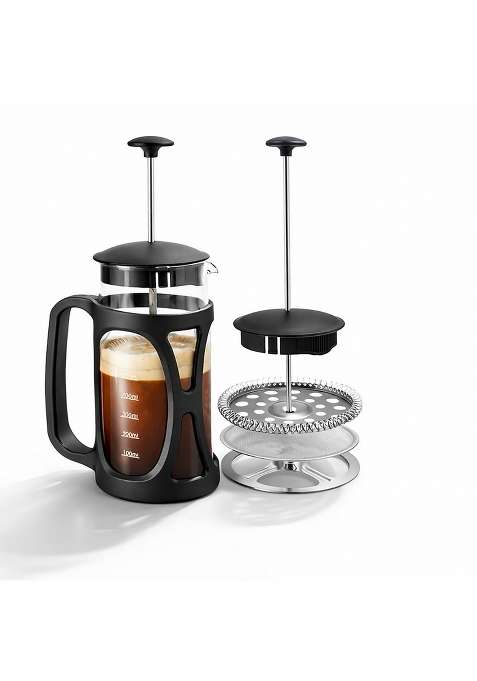 Wonderchef French Press Coffee Maker | 350 ml | 11.8 fl oz