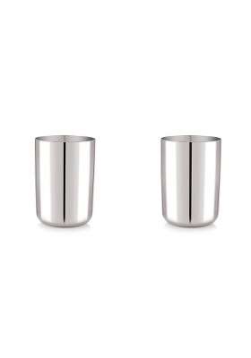 neelam Stainless Steel 7 22 Gauge PRM Royal Glass | 300 ml | 10.1 fl oz | 2-Piece Set