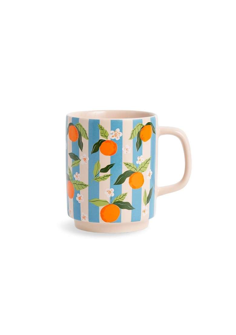 Shay Ceramic Mug | 300 ml | 10.1 fl oz | Microwave Safe - Indya
