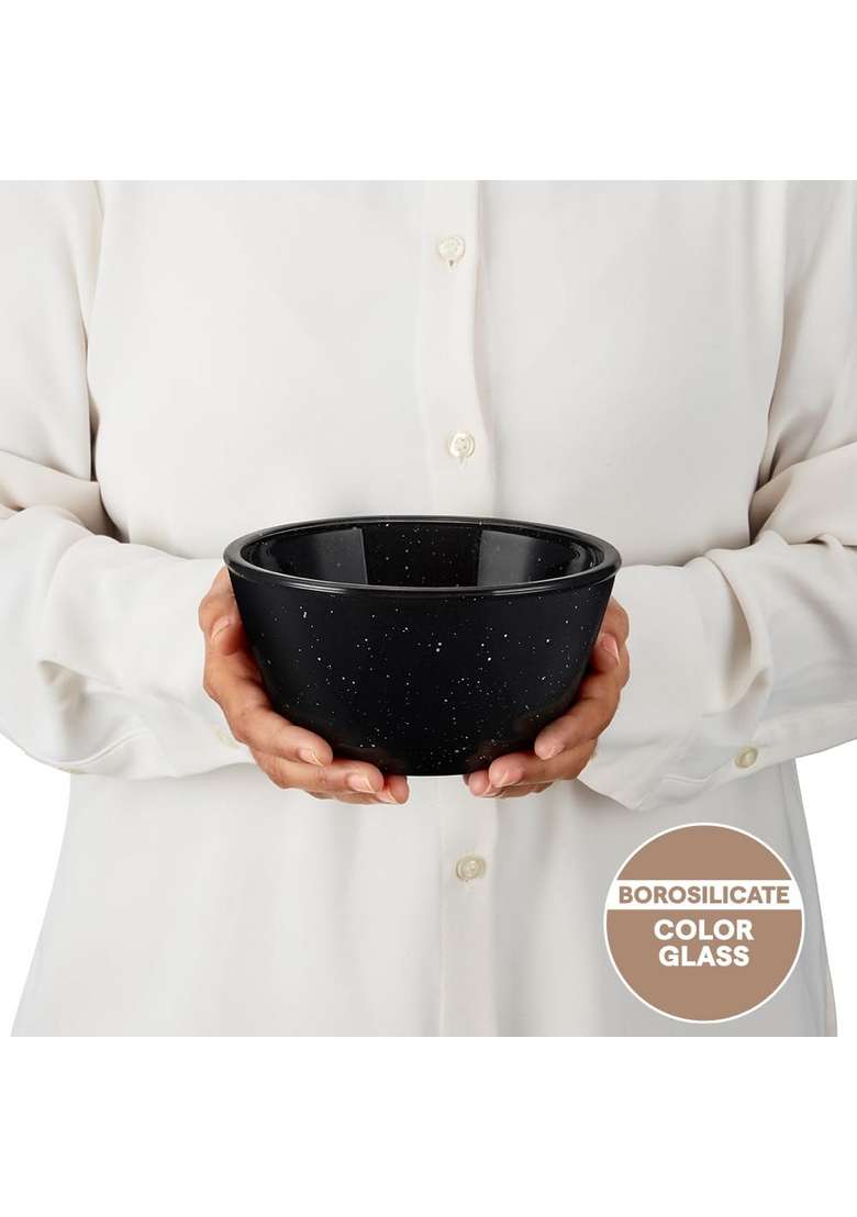 Borosil Serving and Mixing Bowl | 500 ml | 16.9 fl oz | Dishwasher Safe | Microwave Safe - Indya