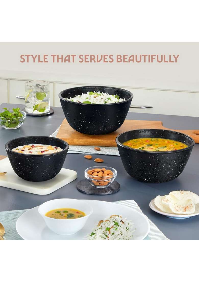 Borosil Serving and Mixing Bowl | 500 ml | 16.9 fl oz | Dishwasher Safe | Microwave Safe - Indya