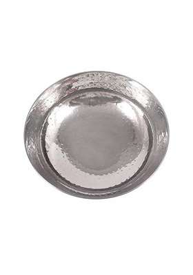 KITCHEN SHOPEE Stainless Steel Hammered Tasla Kadhai Wok | 1500 ml | 50.7 fl oz