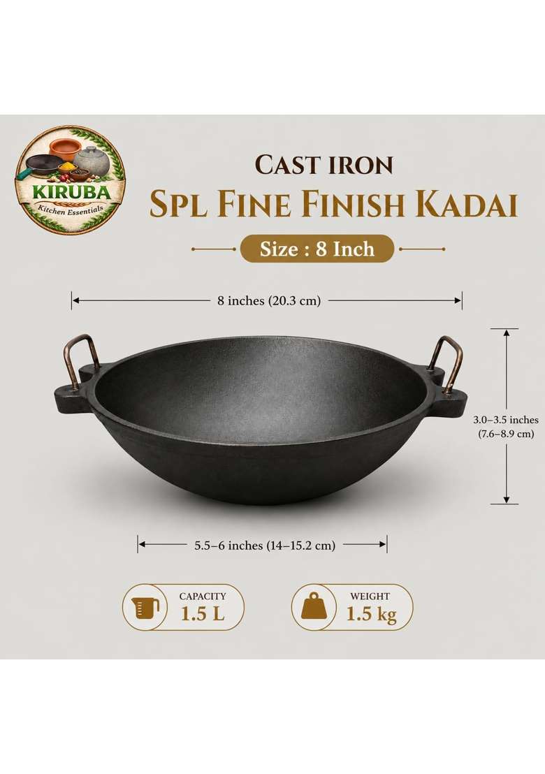 KIRUBA KITCHEN ESSENTIALS SKS | 20 cm | 7.9 Inch - Indya