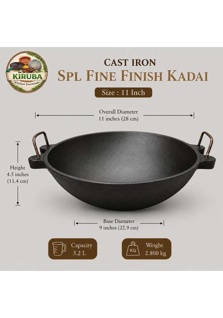 KIRUBA KITCHEN ESSENTIALS SKS | 28 cm | 11 Inch - Indya