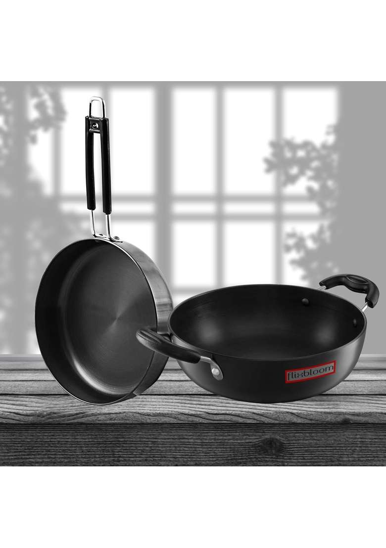 FLIXBLOOM Plus Cook Combo | 2 L | 2.1 Qt | 2-Piece Set | Induction Compatible - Indya