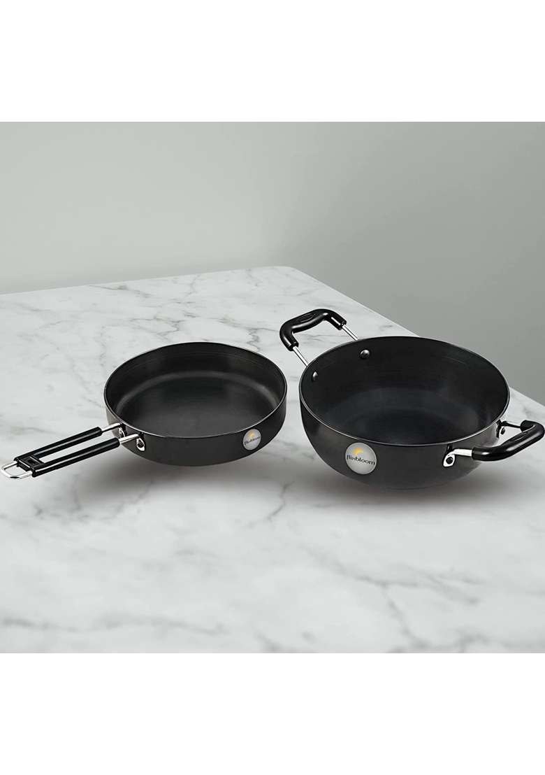 FLIXBLOOM Plus Cook Combo | 2 L | 2.1 Qt | 2-Piece Set | Induction Compatible - Indya