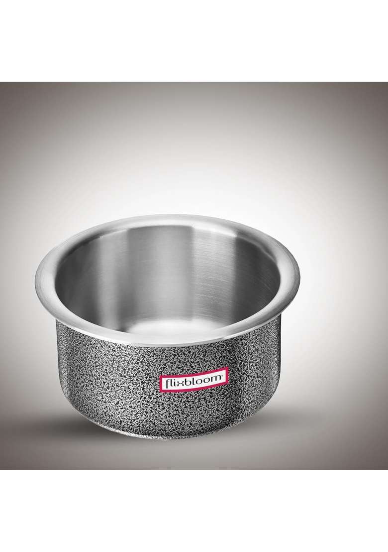 FLIXBLOOM Modern Cook Plus Serve Hard Anodised Induction Base | 4 L | 4.2 Qt - Indya
