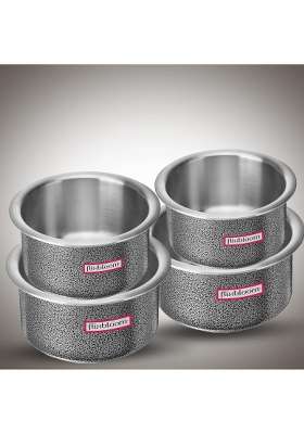 FLIXBLOOM Modern Cook Plus Serve Hard Anodised Induction Base | 1 L | 1.1 Qt