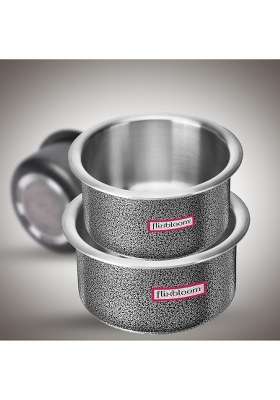FLIXBLOOM Modern Cook Plus Serve Hard Anodised Induction Base | 5 L | 5.3 Qt