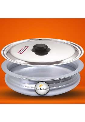 FLIXBLOOM Neoteric Cookware Set Induction Base Urli for Cooking Hard Anodised Cookware | 3 L | 3.2 Qt | With Lid