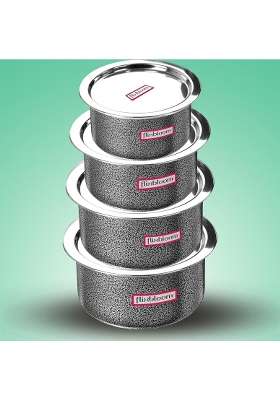 FLIXBLOOM Sustainable Combo Kitchen Cookware with Lids Multipurpose Induction Base | 5 L | 5.3 Qt | With Lid