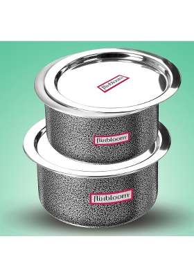 FLIXBLOOM Sustainable Combo Kitchen Cookware Tope Cooking Pot with Lid | 4 L | 4.2 Qt | Induction Compatible