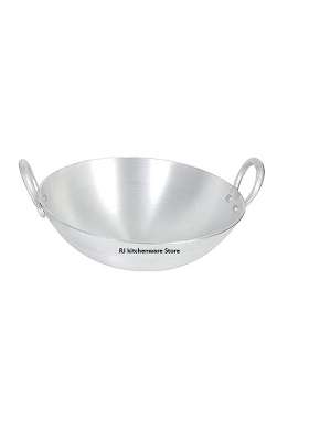 RJ kitchenware Store RJ Kitchenware Aluminum Kadhai Wok | 1.5 L | 1.6 Qt | Non-Stick