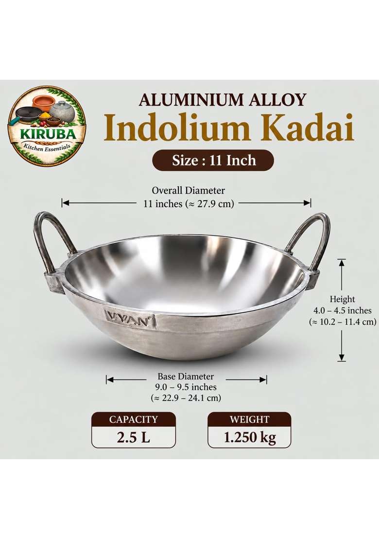 KIRUBA KITCHEN ESSENTIALS SKS | 28 cm | 11 Inch - Indya