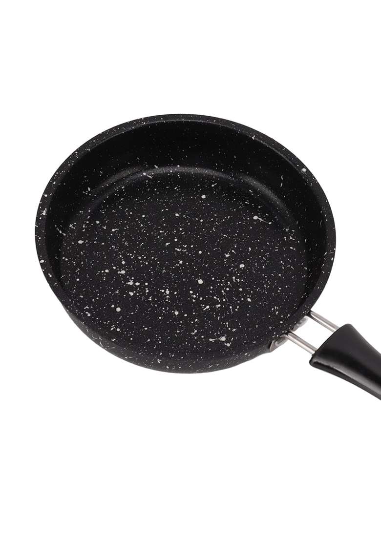 FIZLOZ Non-Stick Frying Pan Heavy Duty Thick Iron Flat Pan for Steak | 22 cm | 8.7 Inch - Indya