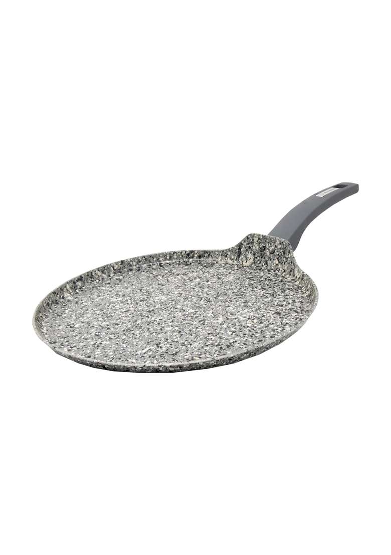 Westinghouse 3-Layer Marble Non-Stick Crepe Pan | 32 cm | 12.6 Inch | Induction Compatible | Dishwasher Safe - Indya