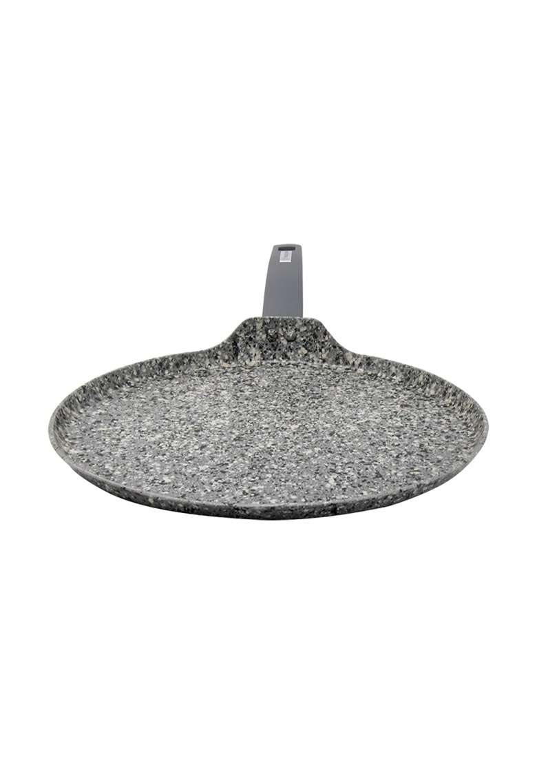 Westinghouse 3-Layer Marble Non-Stick Crepe Pan | 32 cm | 12.6 Inch | Induction Compatible | Dishwasher Safe - Indya