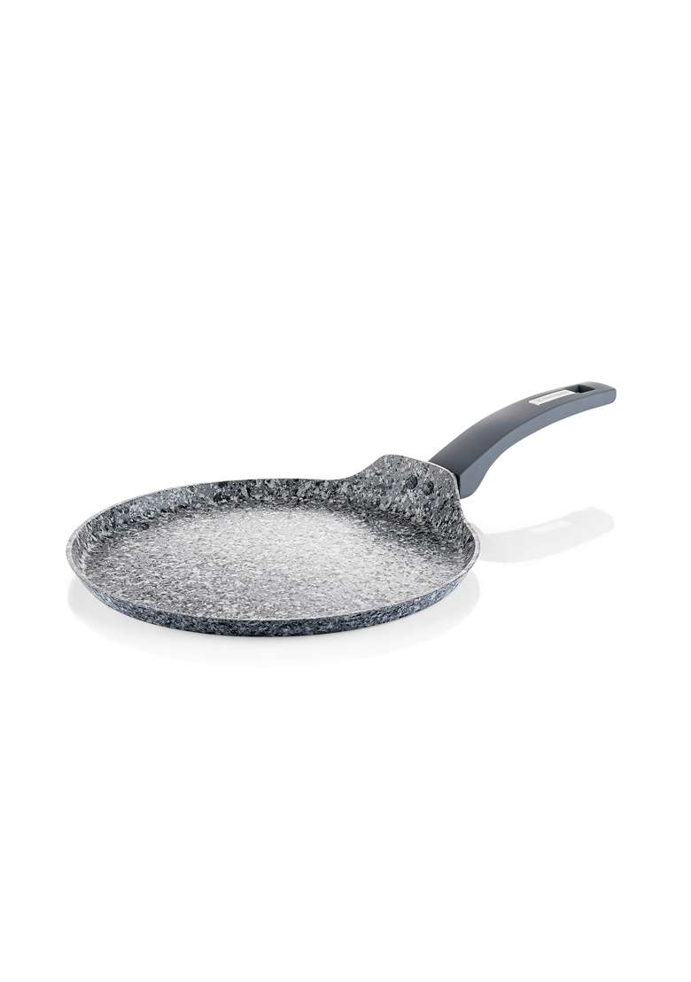 Westinghouse 3-Layer Marble Non-Stick Crepe Pan | 28 cm | 11 Inch | Induction Compatible | Dishwasher Safe - Indya