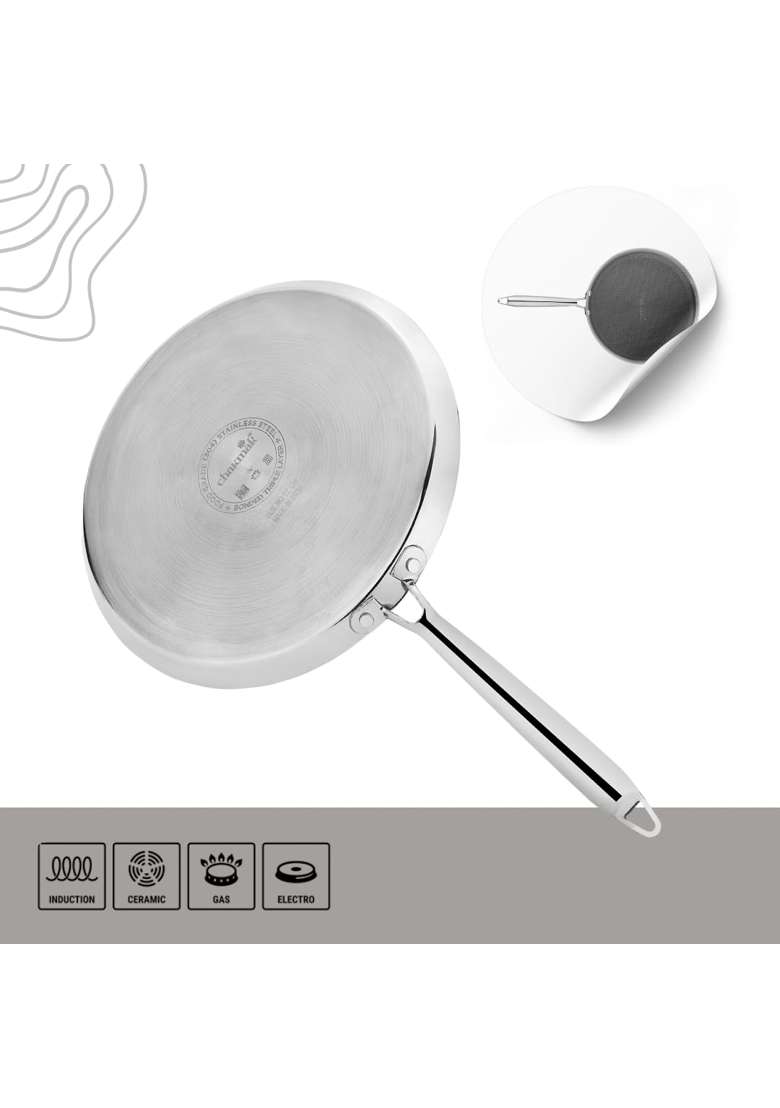 Chakmak Iroko Dosa Tawa Dosa Pan Honeycomb | 30 cm | 11.8 Inch - Indya