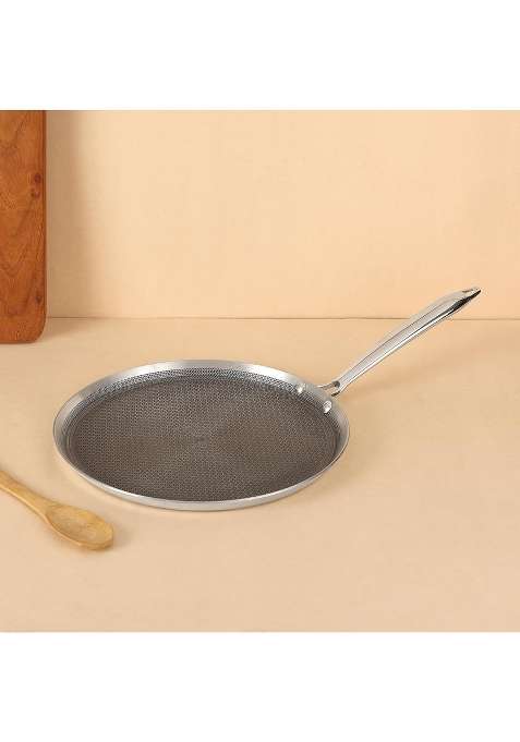 Chakmak Iroko Dosa Tawa Dosa Pan Honeycomb | 28 cm | 11 Inch