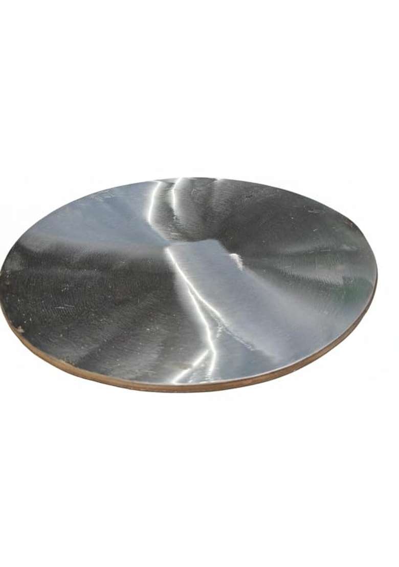 K.U.H.. Big Size Stainless Steel Tawa Flat Griddle Without Handle | 18 Inch - Indya
