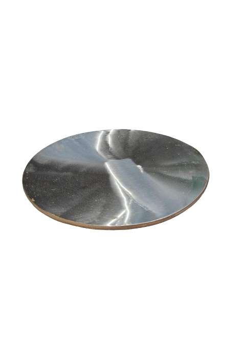 K.U.H.. Big Size Stainless Steel Tawa Flat Griddle Without Handle | 14 Inch