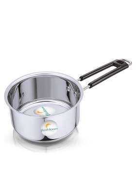 FLIXBLOOM Specific Stainless Steel with Lid Triply | 2 L | 2.1 Qt | Induction Compatible