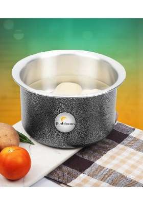 FLIXBLOOM Perfect Cookware Set Induction Bottom Tope Cooking Pot Aluminium Heavy Base Thick Flat | 5 L | 5.3 Qt