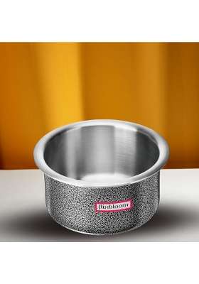 FLIXBLOOM Select Hard Anodised Induction Base Bottom LPG Friendly Kitchen Cookware | 4 L | 4.2 Qt