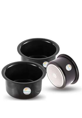 FLIXBLOOM Cosmos Black Hard Anodised Thik | 4 L | 4.2 Qt | Induction Compatible
