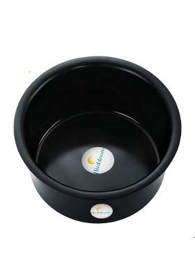 FLIXBLOOM Cosmos Black Hard Anodised Thick | 1 L | 1.1 Qt | Induction Compatible
