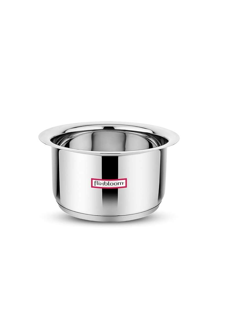 FLIXBLOOM Perfect Special Kitchen Stainless Steel Induction Base Cookware Utensil Sets | 3 L | 3.2 Qt - Indya