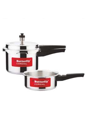 Butterfly Cordial and Pressure Cookers | 3 L | 3.2 Qt | Food Safe