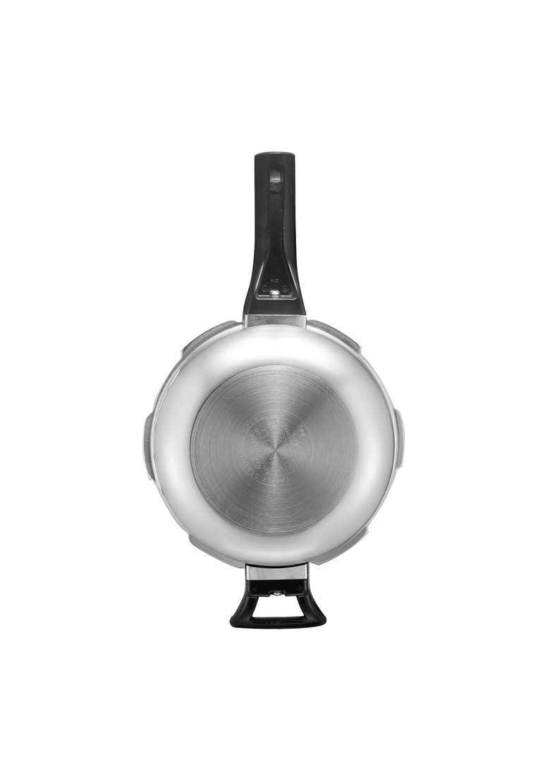 Vinod Platinum Triply Stainless Steel Outer Lid Pressure Cooker | 2 L | 2.1 Qt | Induction Compatible | Heavy Bottom - Indya