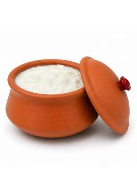 Clay Root Organic Clay Dahi Handi with Lid
