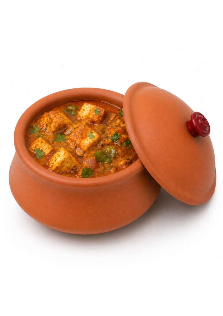 Clay Root Organic Clay Dahi Handi with Lid - Indya