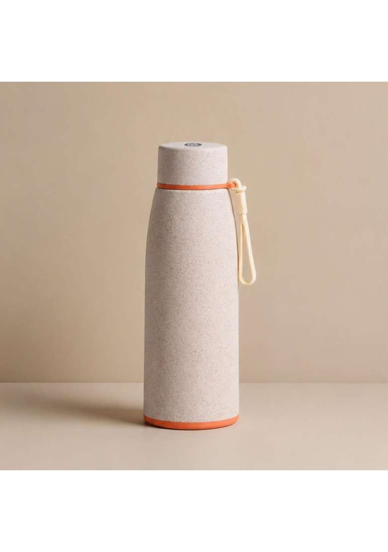 Eha Earth Friendly Motiva Water Bottle Made with Rice Husk | 400 ml | 13.5 fl oz - Indya