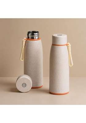 Eha Earth Friendly Motiva Water Bottle Made with Rice Husk | 400 ml | 13.5 fl oz