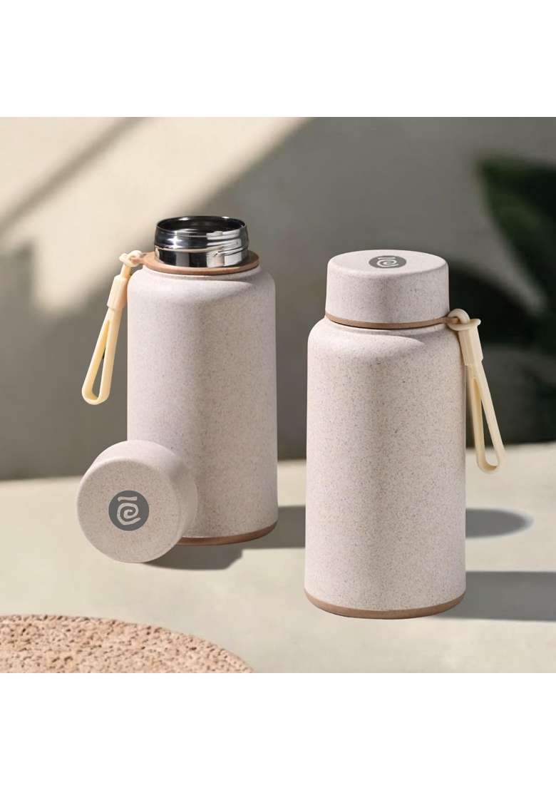 Eha Earth Friendly Hydralife Water Bottle for Office and Schools | 400 ml | 13.5 fl oz | Leak Proof - Indya