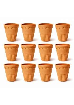 Clay Root Handmade Terracotta Tumbler | 100 ml | 3.4 fl oz