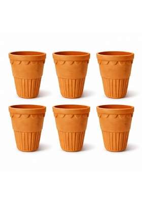 Clay Root Handmade Terracotta Tumbler | 100 ml | 3.4 fl oz
