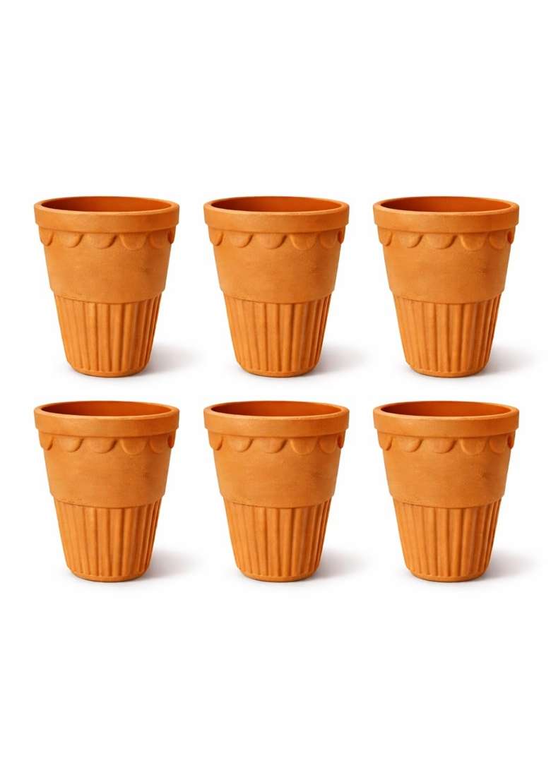 Clay Root Handmade Terracotta Tumbler | 100 ml | 3.4 fl oz - Indya