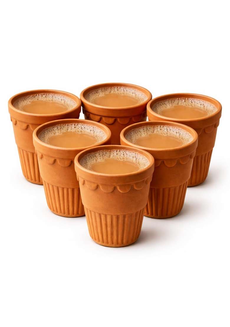 Clay Root Handmade Terracotta Tumbler | 100 ml | 3.4 fl oz - Indya