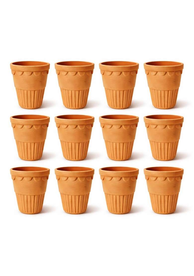 Clay Root Handmade Terracotta Tumbler | 100 ml | 3.4 fl oz - Indya