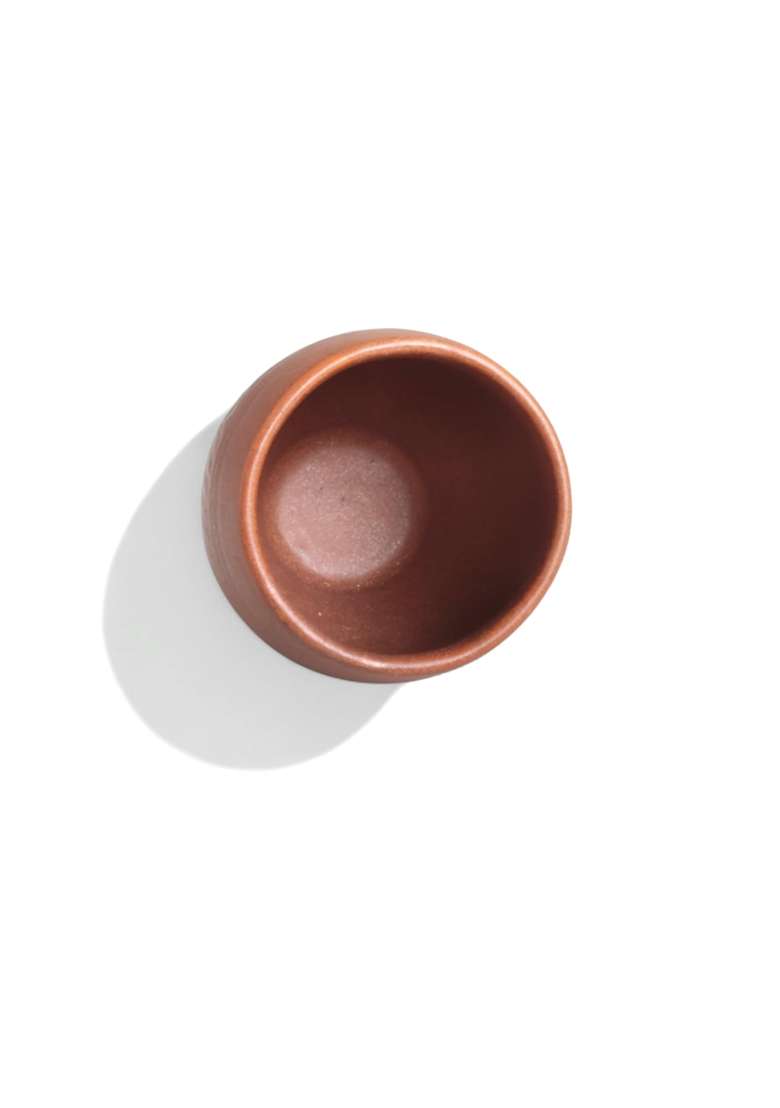 KALAKRITI Terracotta Kullad Tea Cups Ceramic for Serving Cutting Shape Glass for Hot - Indya