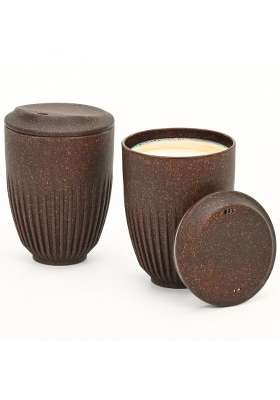 Eha Earth-Friendly Retro Coffee Mug Made with Rice Husk | 350 ml | 11.8 fl oz