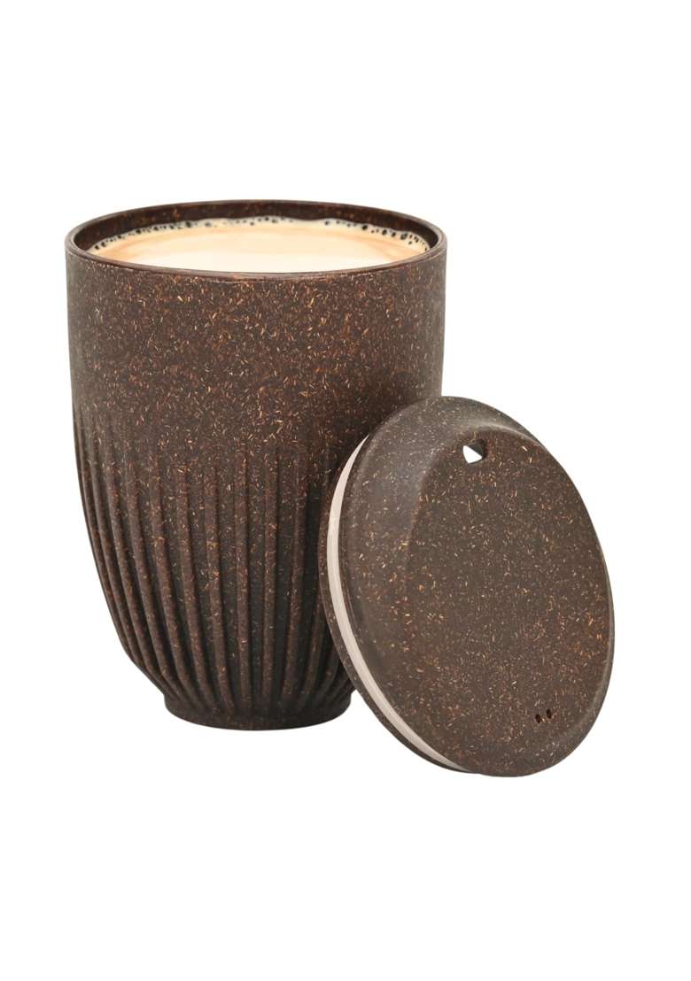 Eha Earth-Friendly Retro Coffee Mug Made with Rice Husk | 350 ml | 11.8 fl oz - Indya