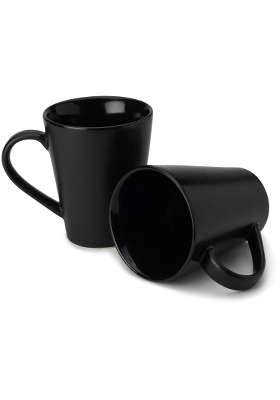 Bodhi House Ceramic Serving Tea Coffee Mug | 350 ml | 11.8 fl oz | 2-Piece Set | Dishwasher Safe | Microwave Safe